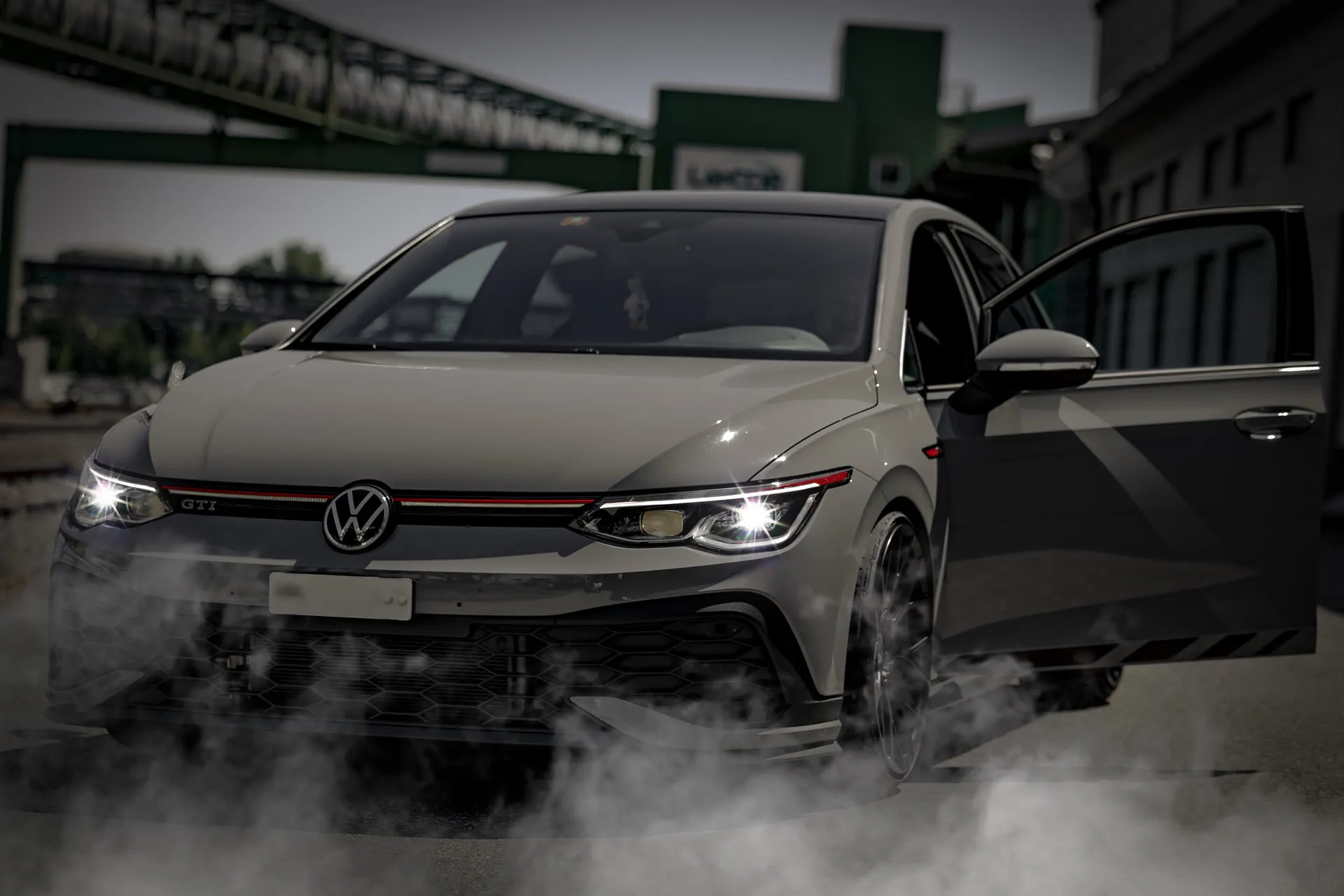 Carshooting VW Frontansicht Fahrzeugfotografie