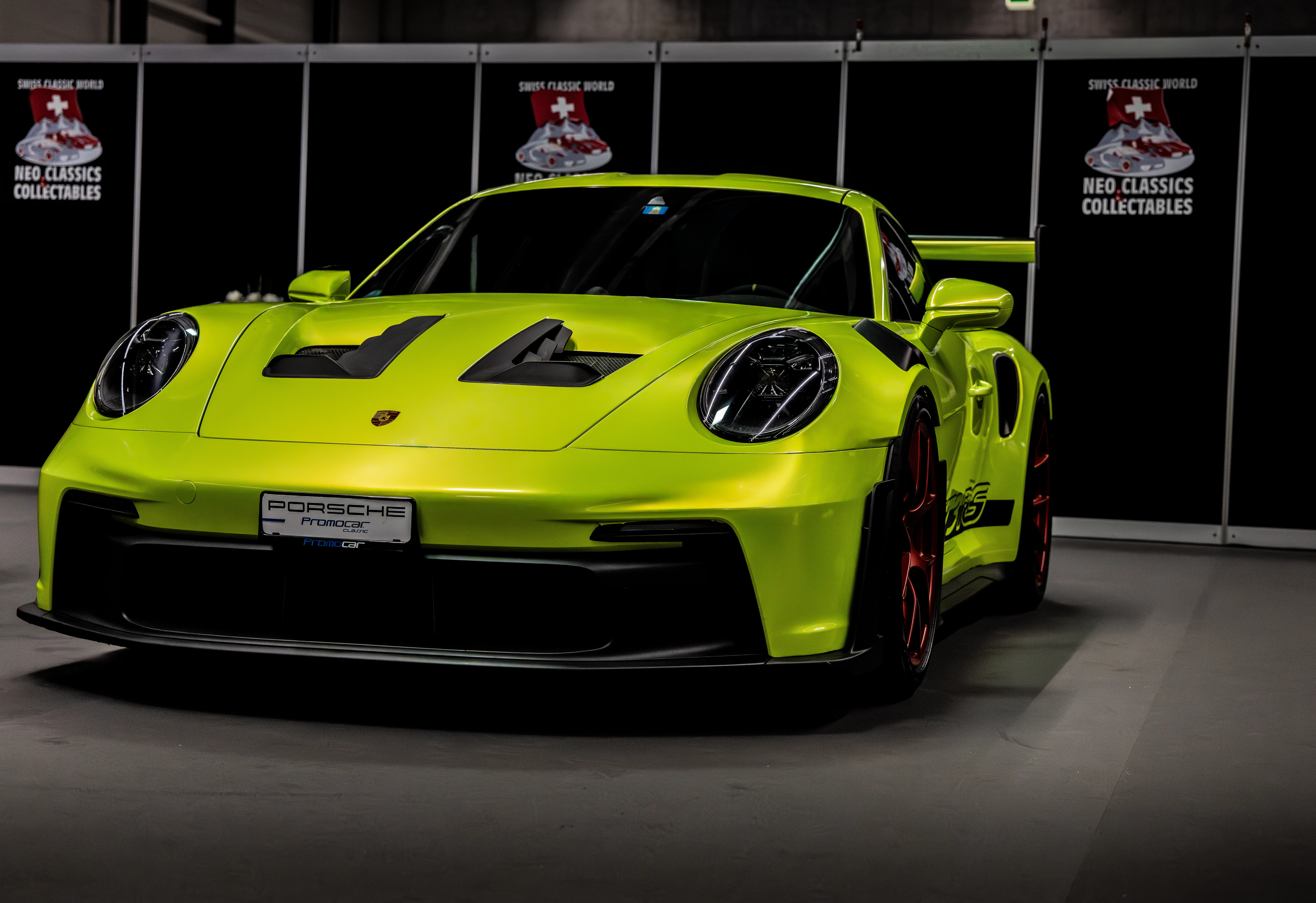 Porsche GT Green Car 